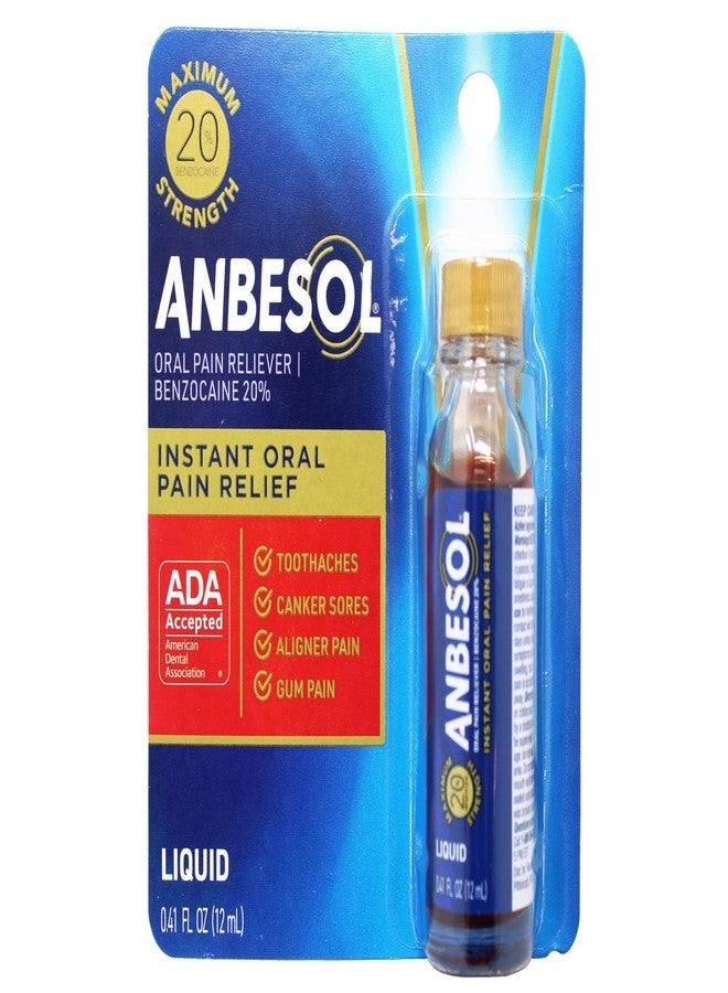 Anbesol أنبيسول سائل ذو قوة قصوى، 0.41 أونصة سائلة - Image 1